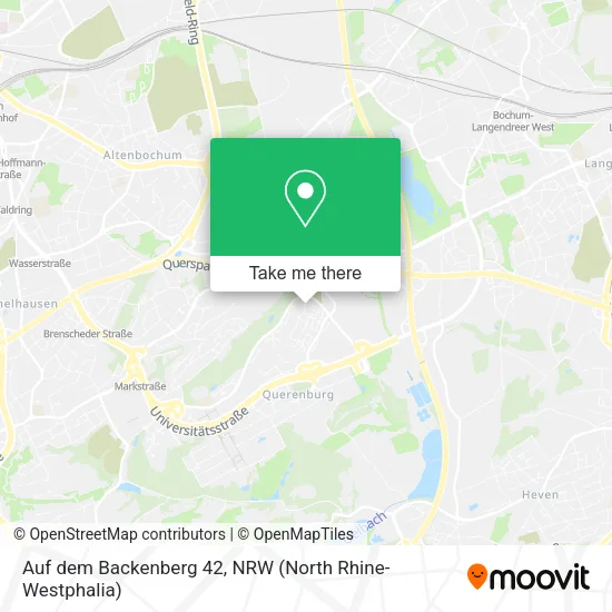 Карта Auf dem Backenberg 42