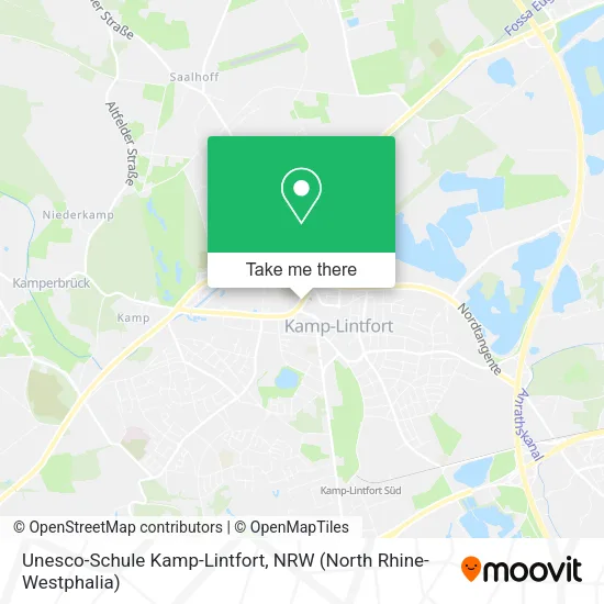 Unesco-Schule Kamp-Lintfort map
