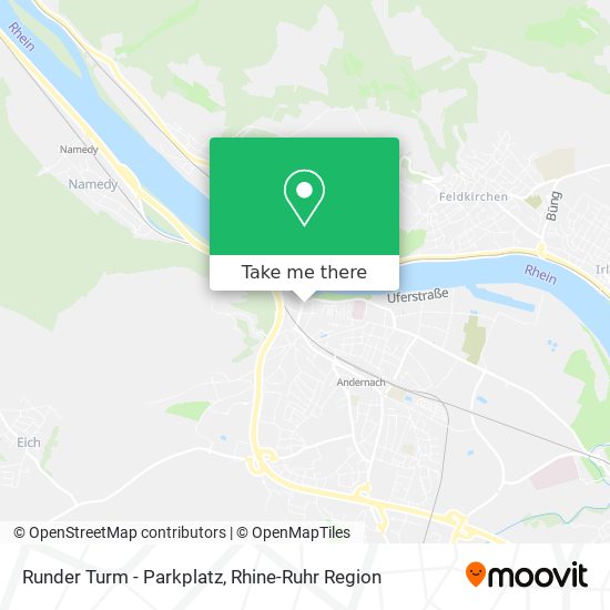 Runder Turm - Parkplatz map