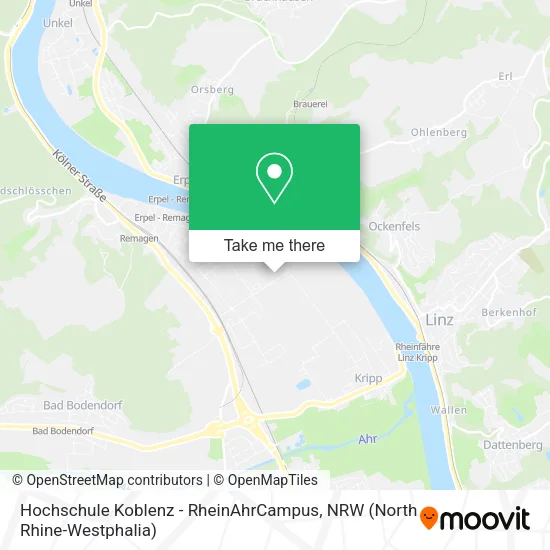 Hochschule Koblenz - RheinAhrCampus map