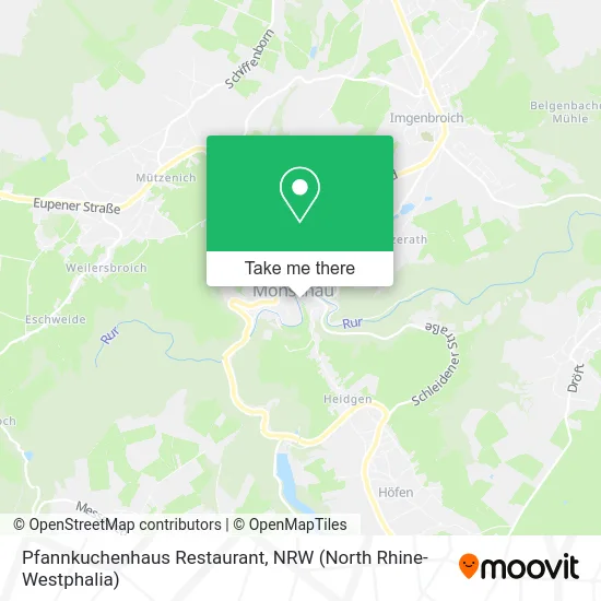 Pfannkuchenhaus Restaurant map