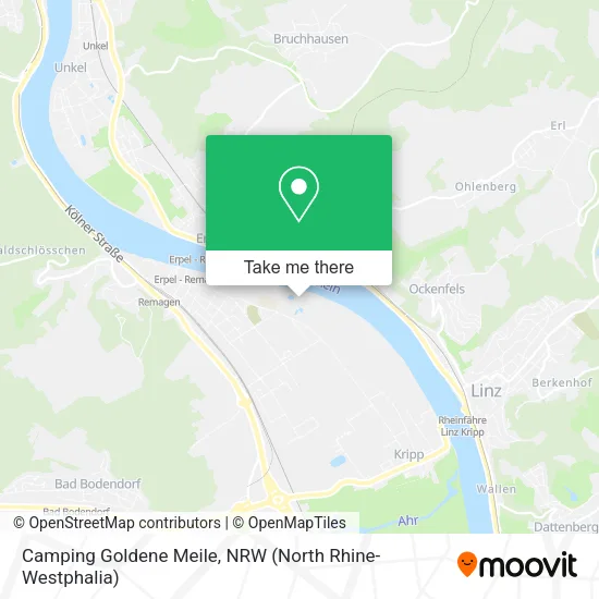 Карта Camping Goldene Meile