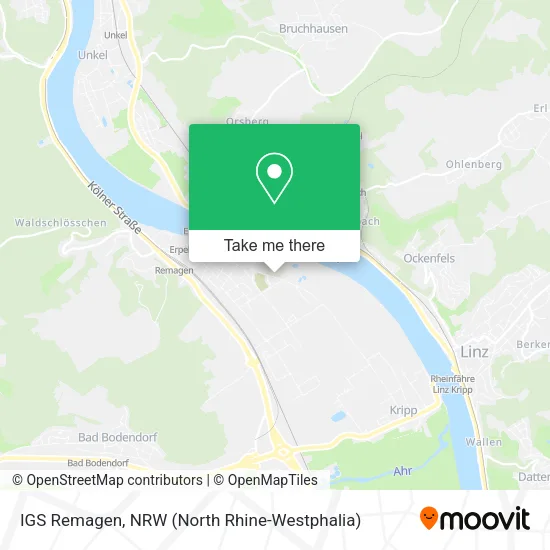 Карта IGS Remagen