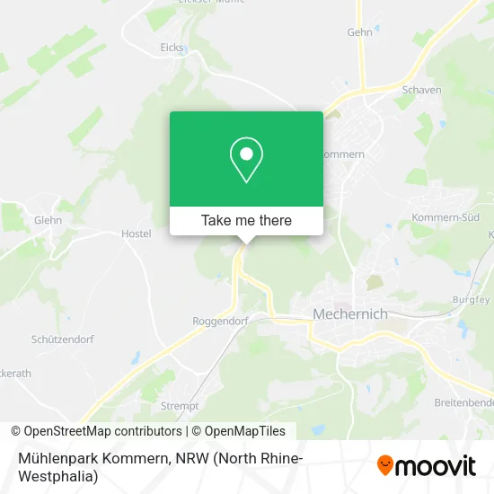 Карта Mühlenpark Kommern