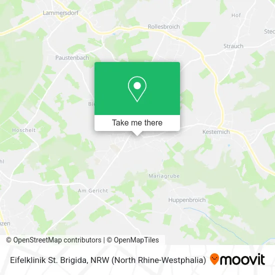 Eifelklinik St. Brigida map