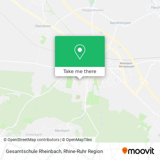 Gesamtschule Rheinbach map