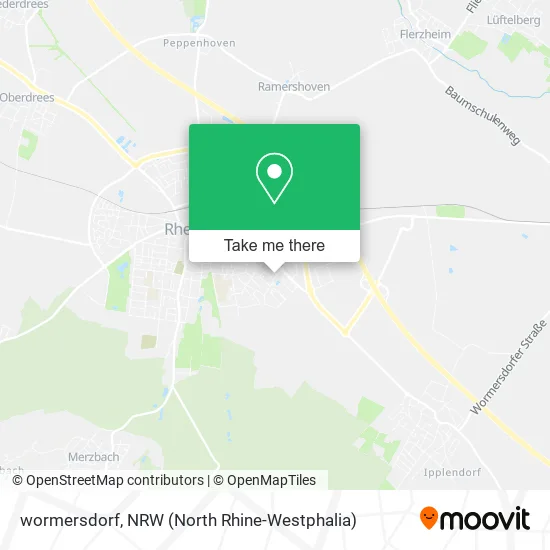 Карта wormersdorf