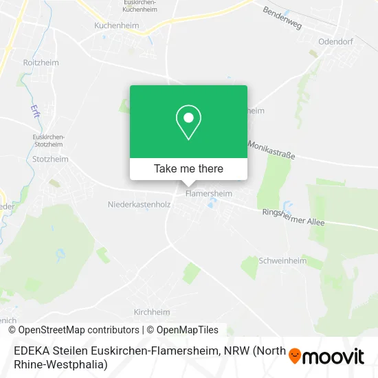 Карта EDEKA Steilen Euskirchen-Flamersheim