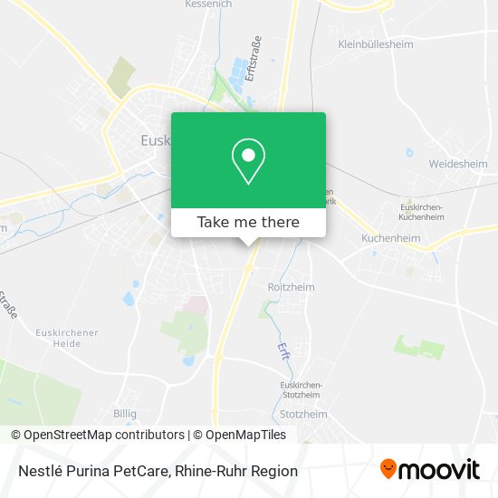 Nestlé Purina PetCare map