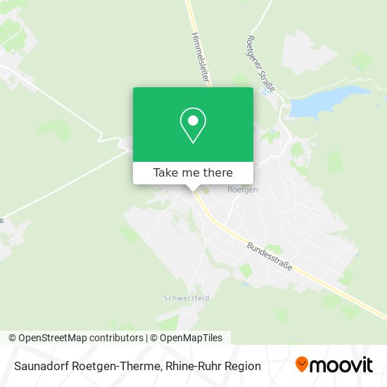 Saunadorf Roetgen-Therme map