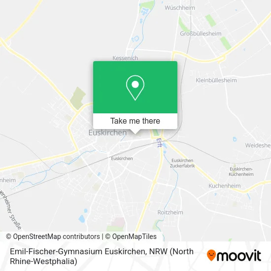 Карта Emil-Fischer-Gymnasium Euskirchen