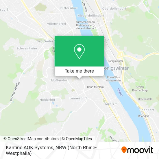 Карта Kantine AOK Systems