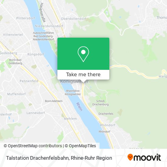 Talstation Drachenfelsbahn map