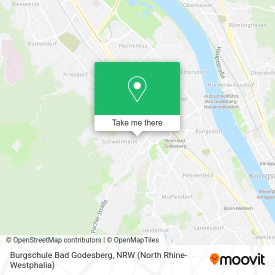 Карта Burgschule Bad Godesberg