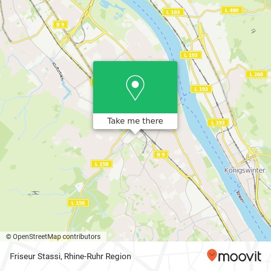 Friseur Stassi map