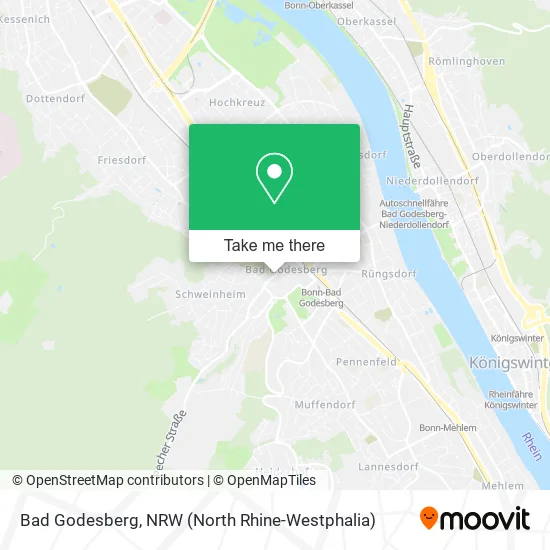 Карта Bad Godesberg