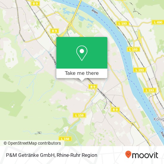 P&M Getränke GmbH map