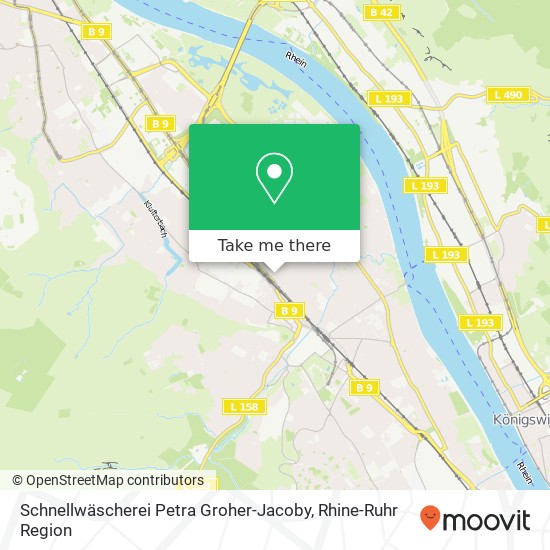 Schnellwäscherei Petra Groher-Jacoby map