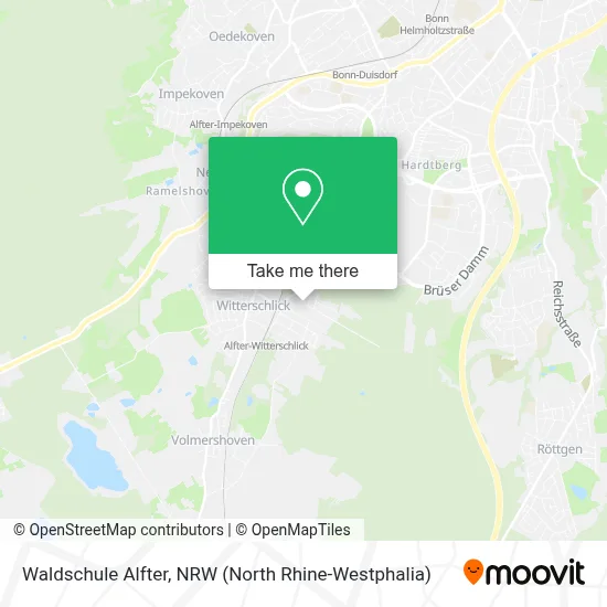 Waldschule Alfter map