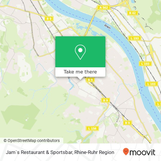 Jam`s Restaurant & Sportsbar map