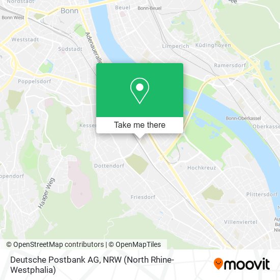 Deutsche Postbank AG map