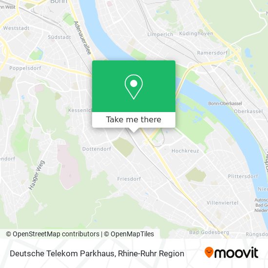 Deutsche Telekom Parkhaus map