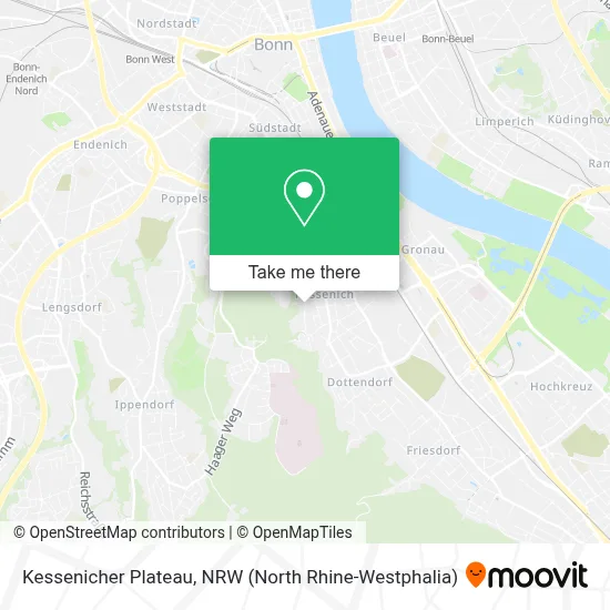 Kessenicher Plateau map