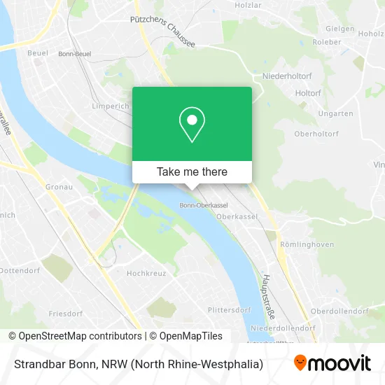 Карта Strandbar Bonn