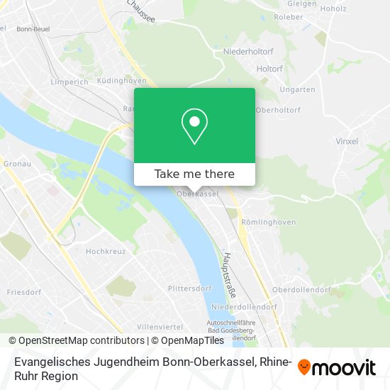 Evangelisches Jugendheim Bonn-Oberkassel map