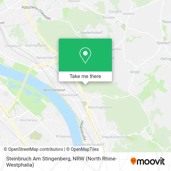 Steinbruch Am Stingenberg map