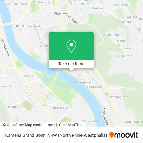 Карта Kameha Grand Bonn