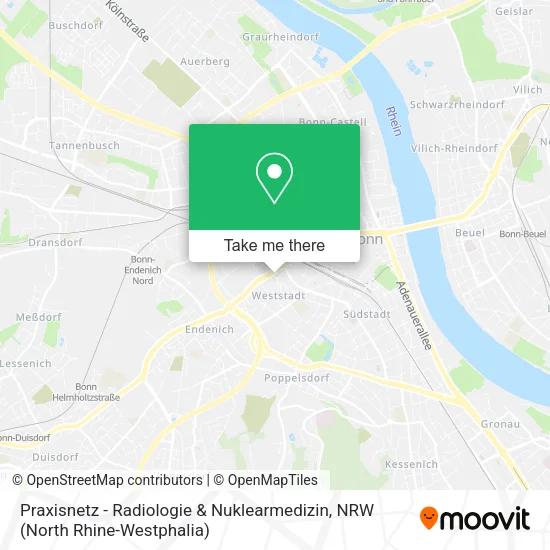 Карта Praxisnetz - Radiologie & Nuklearmedizin
