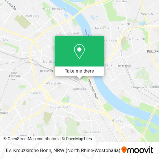 Ev. Kreuzkirche Bonn map