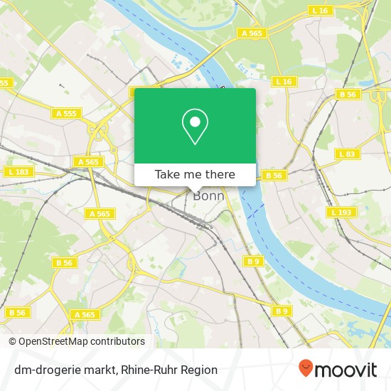 dm-drogerie markt map