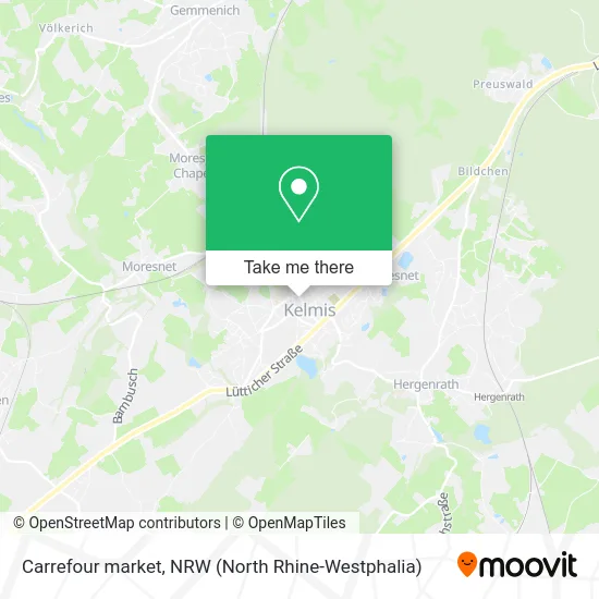 Carrefour market map