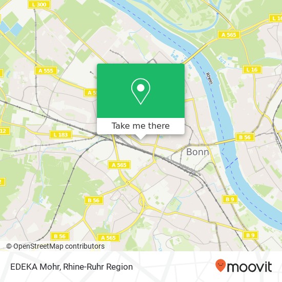 EDEKA Mohr map
