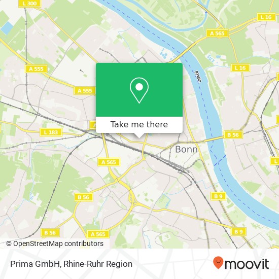 Prima GmbH map