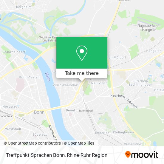 Treffpunkt Sprachen Bonn map