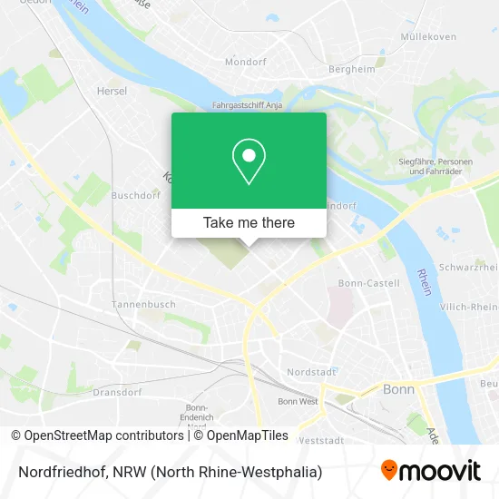 Карта Nordfriedhof