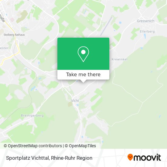 Sportplatz Vichttal map