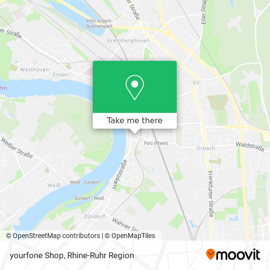 yourfone Shop map