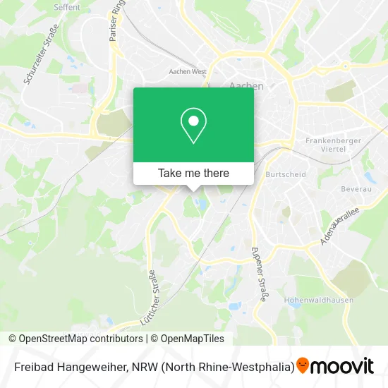 Карта Freibad Hangeweiher