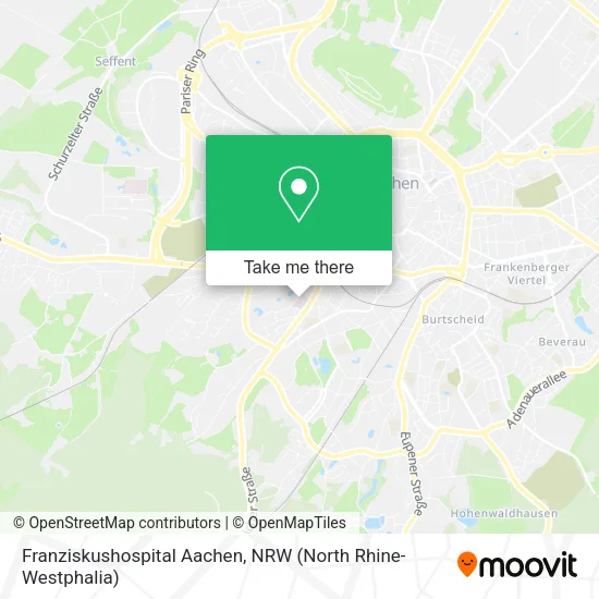Карта Franziskushospital Aachen