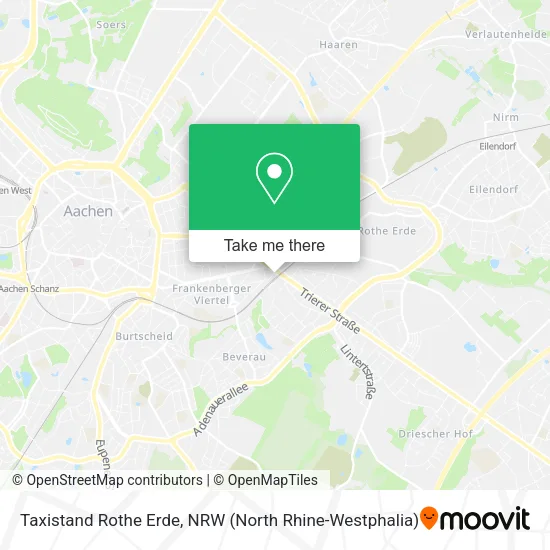 Карта Taxistand Rothe Erde