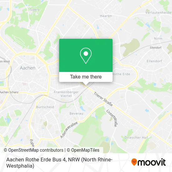 Карта Aachen Rothe Erde Bus 4