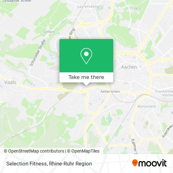 Selection Fitness map