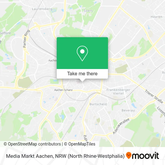 Карта Media Markt Aachen