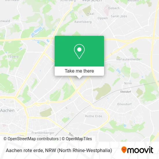Карта Aachen rote erde