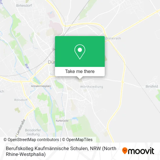 Карта Berufskolleg Kaufmännische Schulen