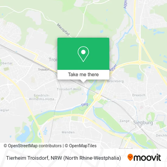 Карта Tierheim Troisdorf